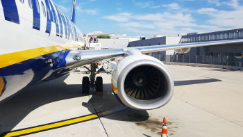 Фотография к новости: Самолет совершил аварийную посадку из-за птицы