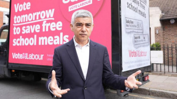 Фотография к новости: Мэр Лондона в рекордный третий раз победил на выборах