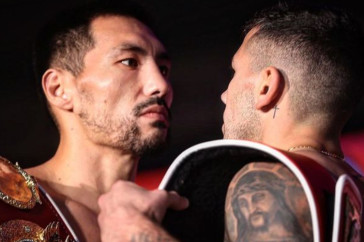 Фотография к новости: Жанибек Алимханулы обратился к новому чемпиону мира в его весе