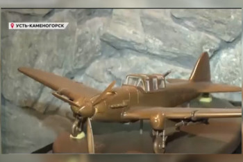 Фотография к новости: Уникальная выставка военных скульптур открылась в Усть-Каменогорске