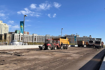 Фотография к новости: Ремонт дорог в Астане обойдётся в 15 миллиардов тенге