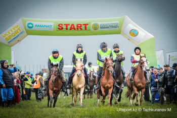 Фотография к новости: Определены победители первого этапа байги "Ұлы дала жорығы"