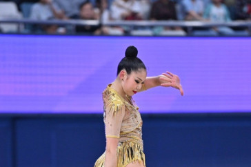 Фотография к новости: Эльжана Таниева стала чемпионкой Казахстана по художественной гимнастике