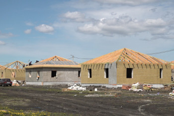 Фотография к новости: В Петропавловске 500 домов возводят для пострадавших от паводков