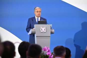 Фотография к новости: Касым-Жомарт Токаев выступил с лекцией в Сингапуре