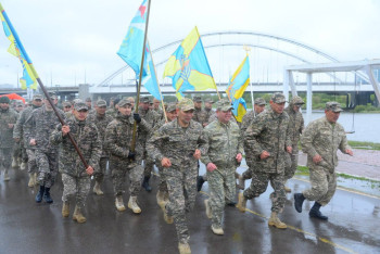Фотография к новости: Забег памяти Героев Победы прошёл в Астане