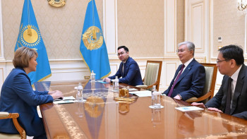 Фотография к новости: Токаев принял директора Центра перинатологии и детской кардиохирургии