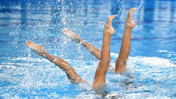 Фотография к новости: Казахстан завоевал второе "золото" кубка мира по артистическому плаванию