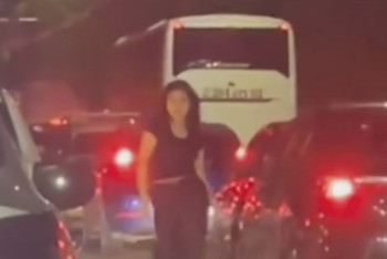 Фотография к новости: Девушка устроила откровенные танцы на дороге в Алматы