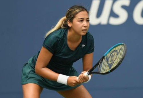 Фотография к новости: Разгромом за час закончился матч Зарины Дияс в Англии