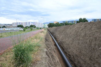 Фотография к новости: В Алматы строительство нового газопровода завершат осенью