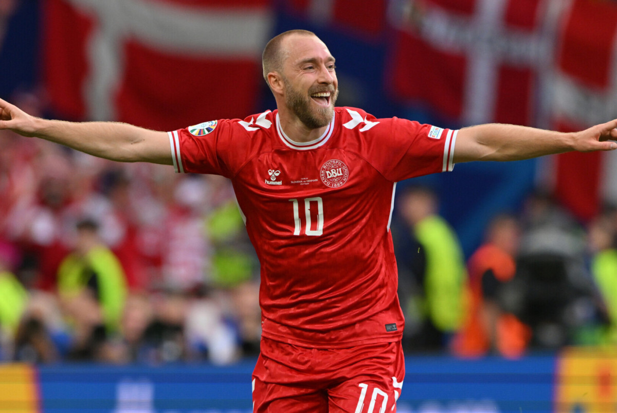  Кристиан Эриксен /Chris Ricco - UEFA/Contributor/UEFA/Gettyimages.ru