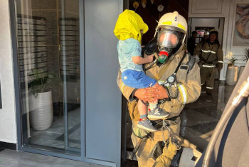 Фотография к новости: Шесть человек спасли из пожара в многоэтажке Астаны