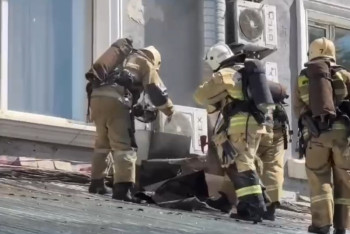 Фотография к новости: Склад загорелся в ресто-баре Алматы