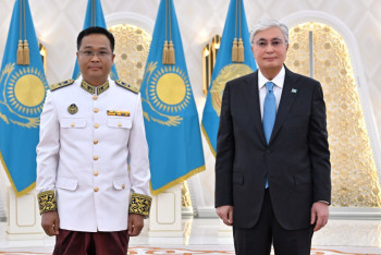 Фотография к новости: Токаев принял верительные грамоты послов ряда государств