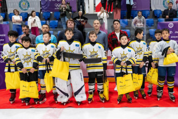 Фотография к новости: Турнир по интерактивному хоккею состоялся в Астане