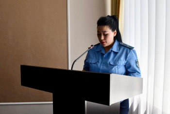 Фотография к новости: Мечтала о погонах с детства: история киберполицейской из Кокшетау