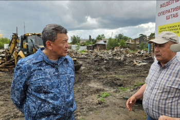 Фотография к новости: Паводок в СКО: 220 домов снесено, 700 ремонтируют
