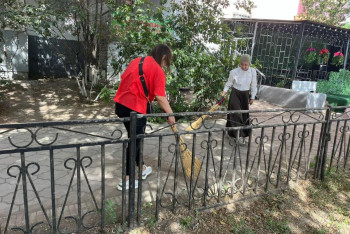 Фотография к новости: "Таза Қазақстан": В области Улытау прошла масштабная санитарная акция