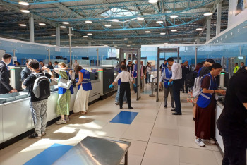 Фотография к новости: В аэропорту Алматы ответили на замечания пассажиров по поводу нового терминала