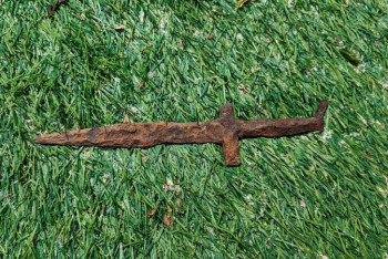 Фотография к новости: Клинок сакского периода нашли в Карагандинской области