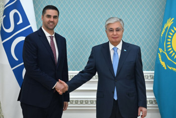 Фотография к новости: Президент Казахстана принял министра иностранных дел Мальты Иана Борча