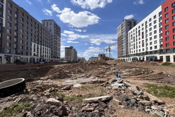 Фотография к новости: Строительство бульвара в Астане обернулось инфраструктурным коллапсом