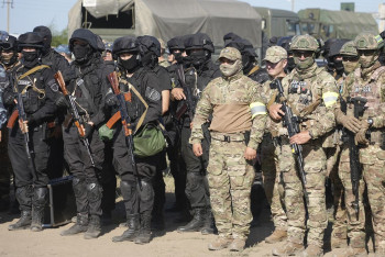 Фотография к новости: Условия, приближенные к боевым: в КНБ показали кадры учений в трёх регионах страны