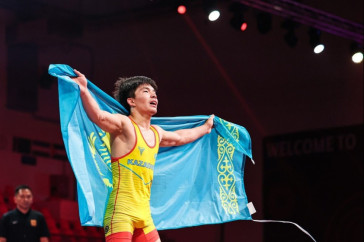 Фотография к новости: Казахстанские "классики" завершили молодёжный чемпионат Азии с тремя золотыми медалями