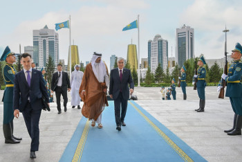 Фотография к новости: Мы подняли наши отношения до уровня стратегического партнёрства - Токаев эмиру Катара