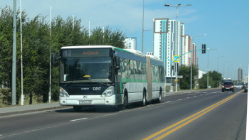 Фотография к новости: Сразу 7 автобусов изменили схему движения в Астане
