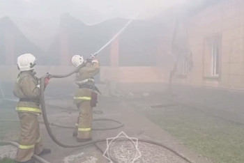 Фотография к новости: Детский сад загорелся в Туркестанской области