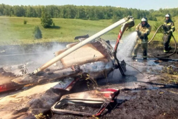 Фотография к новости: Крушение самолёта в Татарстане: погибли три человека