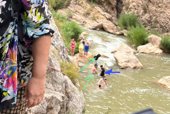 Фотография к новости: Их закрутило, как щепки: Подробности о трагедии на водопаде близ Шымкента рассказали очевидцы