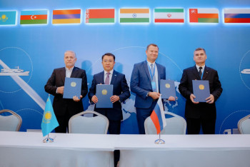 Фотография к новости: Первый транспортный торгово-экспортный форум "Север-Юг" проходит в Актау