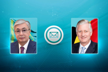 Фотография к новости: Токаев поздравил Короля Бельгии Филиппа