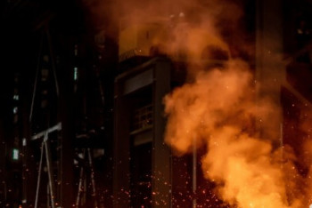 Фотография к новости: Пожар на рынке в Таразе ликвидирован