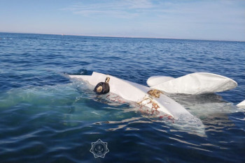 Фотография к новости: Туристы упали с дельтаплана на Алаколе