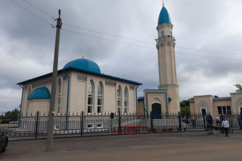 Фотография к новости: Мечеть в честь Алии Молдагуловой открыли в России
