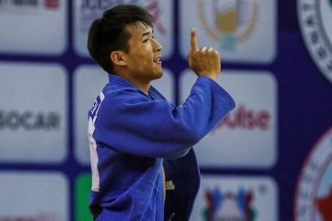 Фотография к новости: Дзюдоист Гусман Кыргызбаев стартовал с победы на Олимпиаде-2024