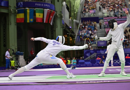 Фотография к новости: Шпажист Вадим Шарлаимов завершил выступление на Олимпиаде-2024