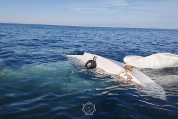 Фотография к новости: Падение гидросамолёта на озере Алаколь прокомментировали в КГА