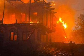 Фотография к новости: Десятки человек остались без жилья из-за пожара в Балхаше