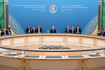 Фотография к новости: Токаев: В текущих непростых реалиях важно сохранить высокую динамику развития сотрудничества в регионе