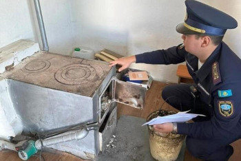 Фотография к новости: Месячник пожарной безопасности в жилом секторе стартовал в Казахстане