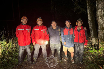 Фотография к новости: Туристы потерялись в горах Алматинской области