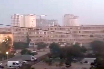 Фотография к новости: На удушающий запах гари жалуются жители Актау