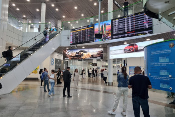 Фотография к новости: В аэропорту Астаны у пассажира обнаружили оспу обезьян: фейк опровергли Минздраве