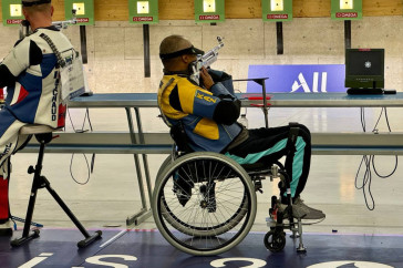 Фотография к новости: Стрелок Еркин Габбасов вышел в финал Паралимпиады-2024