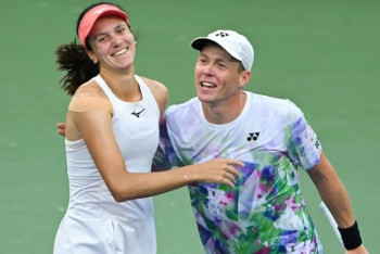 Фотография к новости: Первая ракетка Казахстана в парах вышла в четвертьфинал US Open-2024